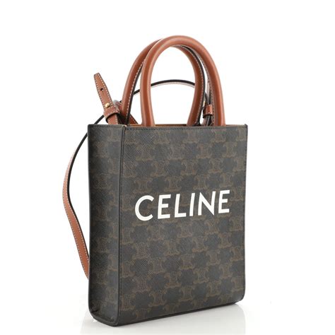 celine cabas small vertical tote|Celine tote bag vintage.